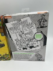 Two Teenage Mutant Ninja Turtles 1988 Remastered and Original Sketch Donatello