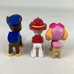 Paw Patrol Bundle Figures Vehicle Lot Skye Chase Police Marshall Fire Truck