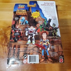New Battle Armor WOODY Disney Pixar TOY STORY That Time Forgot RETIRED SealedMOC