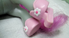 My Little Pony Loop-De-La Ballet Slippers, Lt Silvery green, Purple/Pink Mane G3