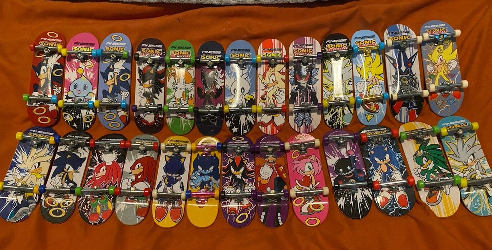 Sonic the Hedgehog X Finesse Tech Decks!