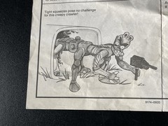 1985 Modulok The Horde She-Ra Masters of the Universe Instruction Manual Mattel