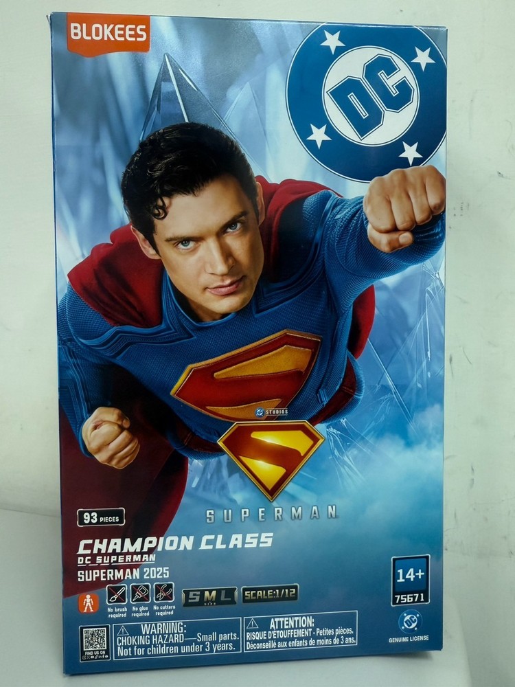 BLOKEES CHAMPION CLASS DC HEROS SUPERMAN ASSEMBLY MODEL KIT