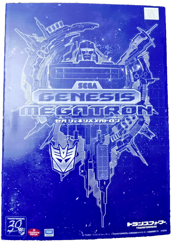 Transformers Sega Genesis Megatron from Takara- Brand New