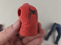 Spider-Man Wrestler Tobey Maguire Action Figure 2002 Complete See Description
