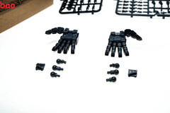 Exchange Hand Upgrade Kit Set For PG Unleashed RX 78-2 Model Kit ABS Plastic