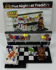 McFarlane FNAF Construction Set: Party Room Set 12692 Complete w/ Instructions
