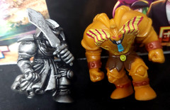 Yu-Gi-Oh! EXODIA The Forbidden One 2″ Takahashi & 1.5″ Flame Swordsman Figure