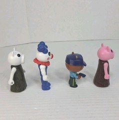Roblox Piggy Figure Lot Clowny Piggy Willow 3.5″ Figures Officer Doggy Mini Fig