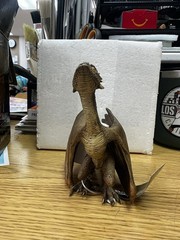 Game of Thrones Viserion Baby Dragon the Noble Collection Exclusive Treasures