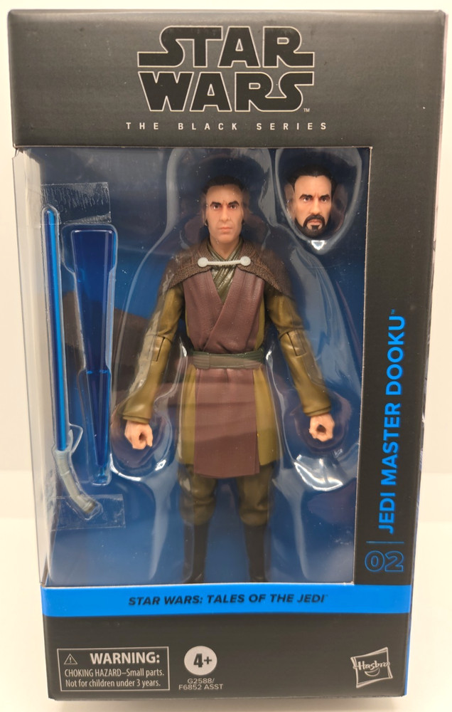 Star Wars The Black Series Jedi Master Dooku Tales of the Jedi 6″ Figure #02