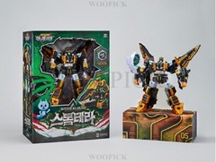 Miniforce Dinoid Warrior REX KAISER + 7 Headbot Full Set Transformer Robot 2025