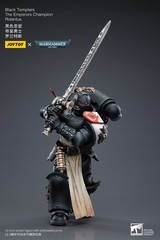 JOYTOY Warhammer 40k Black Templars The Emperors Champion Rolantus 1/18 Model