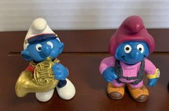 Schleich Peyo Germany 2000-2009 Smurfs Lot Of 4