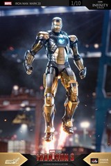 zd toys IRON MAN MARK 20 PYTHON 1/10 action figure iron man 3 MARVEL ship July