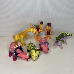 Huge Lot Of 42 Jim Henson Learning Curve Dinosaur Train Dino Small Figures 2010