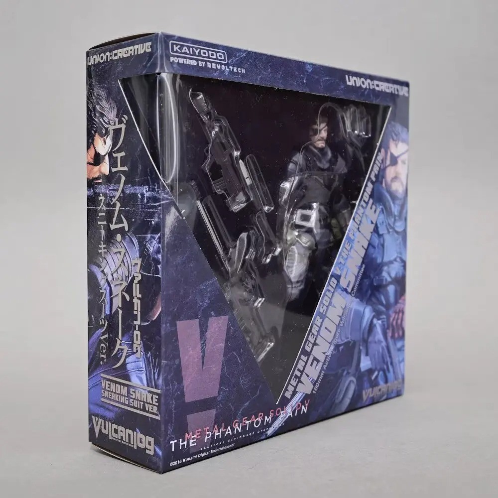 15cm Metal Gear Solid Solid Snake Articulated Action Figure Alloy Collectible Mo