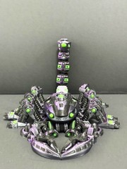 3D Printed Articulated Cyber Scorpion by Flexi, 9″ Full Articulated Fidget Toy