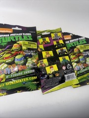 4X Teenage Mutant Ninja Turtles 2″ Minimates Blind Package Pack Figure Lot New