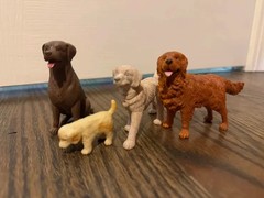USED Realistic Dog Toys Dog Academy Playset (SEE DESCRIPTION)