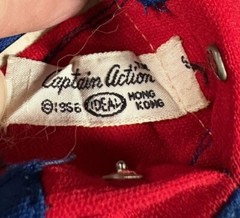 Captain Action By Ideal Vintage Captain America Uniform With Accessories