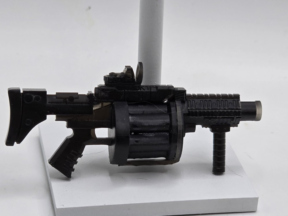 3d Print Hard BALL GRENADE LAUNCHER G.I.Joe Classified MARVEL LEGENDS 1/12