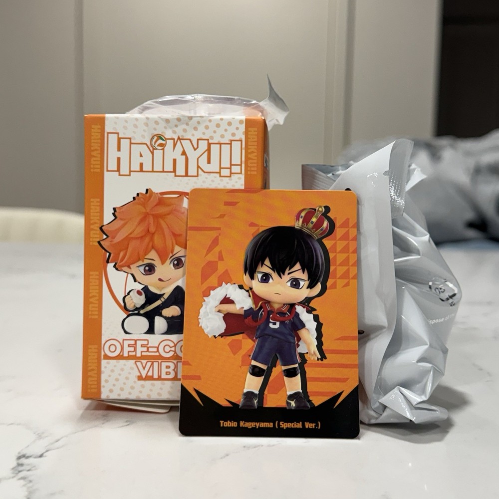 Pop Mart Haikyu!! Off-Court Vibes figure: Secret Tobio Kageyama (special ver.)
