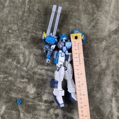 Bandai Gundam Heavyarms Custom EW Blue White Action Figure Endless Waltz 5.5in