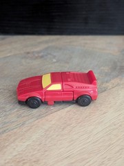 1985 Tonka GoBots Red Sports Car Transformer Figure Japan Vintage Robot Vehicle