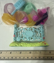 My Little Pony Accessories LOT Fence Shoes Brush Saddle Wing Cowboy Hat 11 pcs.