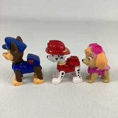 Paw Patrol Bundle Figures Vehicle Lot Skye Chase Police Marshall Fire Truck