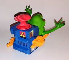 Vintage 1986 Kenner The Real Ghostbusters SLIMER Gooper Green Ghost with Plunger