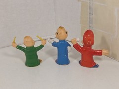 Vintage Alvin And The Chipmunks PVC Figures Simon Theodore