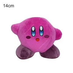 New Giant Badge Star Kirby Plush Doll Big Soft Cartoon Pillow Anime Stuffed Toy