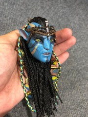1/6 Hot Toys MMS159 Avatar Jake Sully Head Sculpt for Action Figure