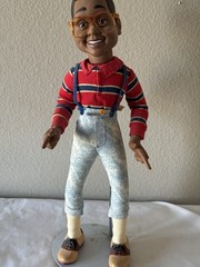 Vintage STEVE URKEL FAMILY MATTERS 19” Talking Doll – TGIF TV – 1991 Hasbro