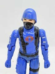 GI Joe Estrela Brazil Cobra Soldier Exclusive Light Blue Rare Vintage Original