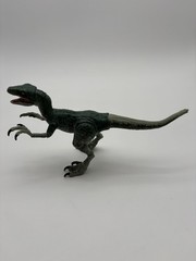 Mattel Amber Collection Jurassic World Velociraptor Delta figure READ
