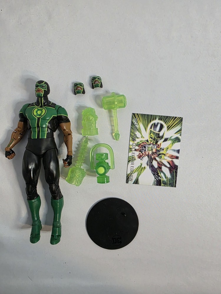 McFarlane DC Multiverse Green Lantern Simon Baz 7” Action Figure Loose