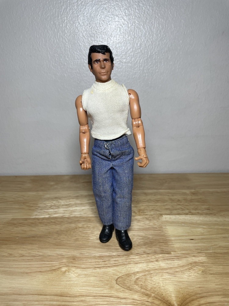 Vintage 1976 Mego 8″ THE FONZ Paramount Pictures Action Figure – Two Thumbs Up!
