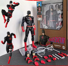 CT Toys No.999 Shadowland Daredevil Comic Ver. Black Suit Action Figure US STOCK