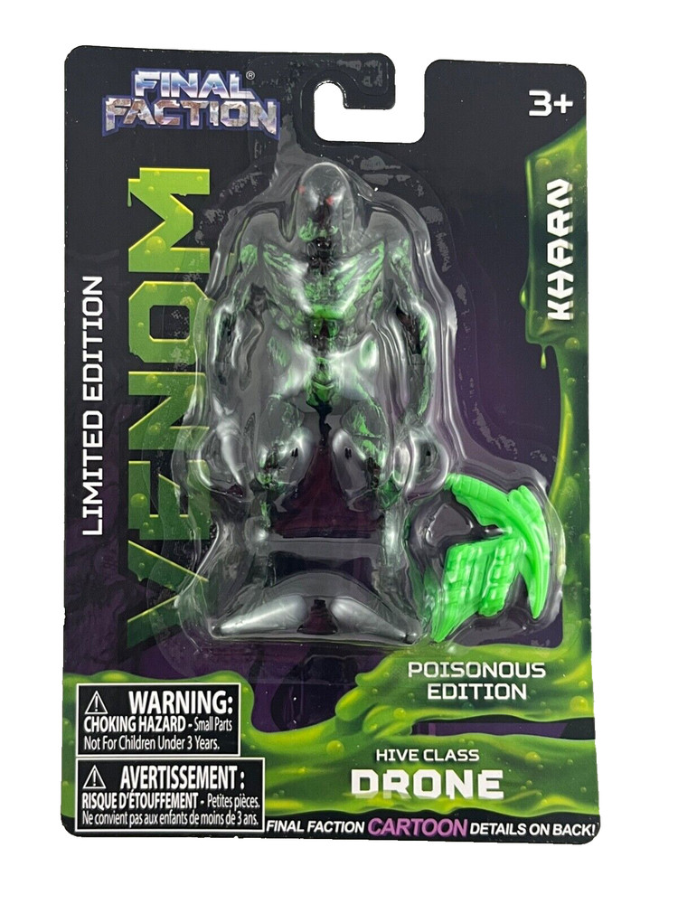 Final Faction – Limited Edition – VENOM Poisonous – KHARN HIVE CLASS DRONE – NEW