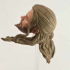 Marvel Legends Male HEAD Smiling Custom Fodder THOR Infinity Saga Kitbash
