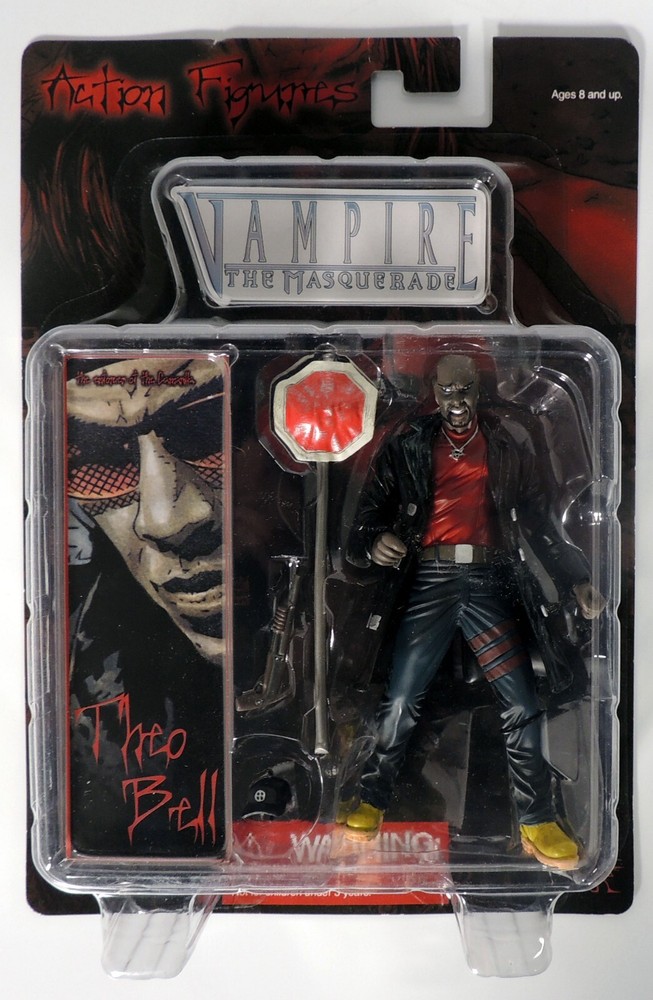 Theo Bell Vampire The Masquerade Action Figure Diamond Select Toys 2001 (SEALED)