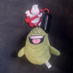 Ghostbusters Slimer Phunny Plush & No Ghost Logo Frozen Empire BRAND NEW