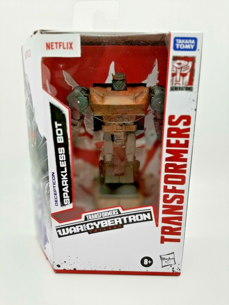 Transformers War For Cybertron Trilogy Decepticon Sparkless Bot Netflix Hasbro