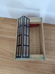 1999 Wooden Thomas Train “The Works” Double Engine Repair Shed (Britt Allcroft)