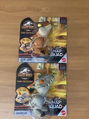 INDOMINUS REX Carnotaurus Toro Jurassic World SNAP SQUAD Cretaceous Mini B Toy