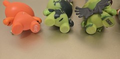 Lot Of 13 Kidrobot Dunny Figures-2007, 08, 10, 16- “Clockwork Orange” Included