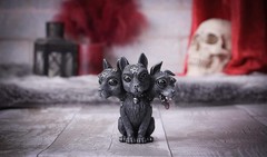 Nemesis Now Cult Cuties Diabarkus, Black, 10.5cm